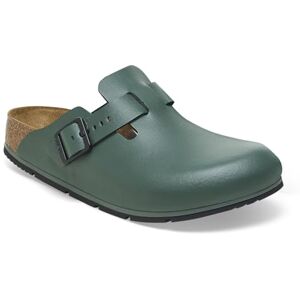 Birkenstock Boston Pro Sabots en cuir Chaussures de travail certifiées de haute qualité pour la médecine, la restauration et le service, Thym, 44 EU - Publicité Birkenstock Boston Pro Sabots en cuir Chaussures de travail certifiées de haute qualité pour la médecine, la restauration et le service, Thym, 44 EU - Publicité