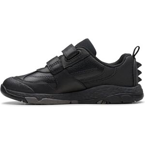 Clarks Garçon Steggy2 Pace K, Black Leather, 41 EU - Publicité Clarks Garçon Steggy2 Pace K, Black Leather, 41 EU - Publicité