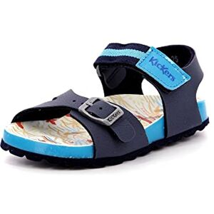 Kickers Sostreet, Sandales Garçon, Marine, 36 - Publicité Kickers Sostreet, Sandales Garçon, Marine, 36 - Publicité