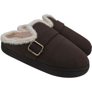 Amix Terre-Neuve Chaussons d'hiver avec poils chauds en peluche en mousse à mémoire de forme, confort éblouissant, marron, 38/39 EU - Publicité Amix Terre-Neuve Chaussons d'hiver avec poils chauds en peluche en mousse à mémoire de forme, confort éblouissant, marron, 38/39 EU - Publicité