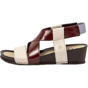 Art Femme I Imagine Sandale cale, Crème/Bordeaux, 39 EU - Publicité Art Femme I Imagine Sandale cale, Crème/Bordeaux, 39 EU - Publicité