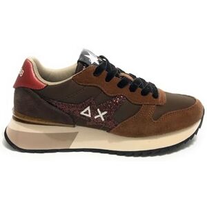 SUN68 Femme Sneakers, Marron, 38 EU - Publicité SUN68 Femme Sneakers, Marron, 38 EU - Publicité