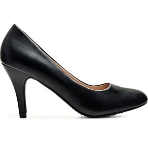 Andrés Machado Élégants Escarpins rétro pour Femme/Adolescent pour l´été et l´Hiver AM422 Bout Arrondi Modèle Taille Petit Talons Fins Simili Cuir- Couleur Noir- EU 36 - Publicité Andrés Machado Élégants Escarpins rétro pour Femme/Adolescent pour l´été et l´Hiver AM422 Bout Arrondi Modèle Taille Petit Talons Fins Simili Cuir- Couleur Noir- EU 36 - Publicité