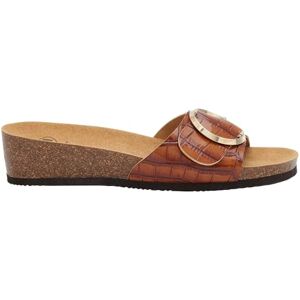 Scholl Femme Amalfi Mule, Marron, 40 EU - Publicité Scholl Femme Amalfi Mule, Marron, 40 EU - Publicité