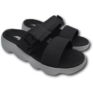Amix Jisoft, Chaussons confortables pour femme d'été en caoutchouc, sandales orthopédiques pour maison et mer, sabot reposant et innovants, Noir , 38 EU - Publicité Amix Jisoft, Chaussons confortables pour femme d'été en caoutchouc, sandales orthopédiques pour maison et mer, sabot reposant et innovants, Noir , 38 EU - Publicité