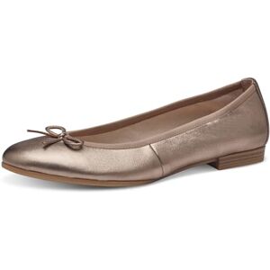 Tamaris Ballerines Classiques pour Femme, Semelle intérieure Tactile, Cuivre métallisé, 38 EU - Publicité Tamaris Ballerines Classiques pour Femme, Semelle intérieure Tactile, Cuivre métallisé, 38 EU - Publicité