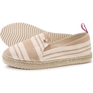 flip*flop Espadrilles pour femme à rayures, Beige clair, 39 EU - Publicité flip*flop Espadrilles pour femme à rayures, Beige clair, 39 EU - Publicité