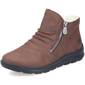 Rieker Bottes Classiques pour Femmes Z0051, Bottes Femme, Semelle Amovible, Marron 24., 37 EU - Publicité Rieker Bottes Classiques pour Femmes Z0051, Bottes Femme, Semelle Amovible, Marron 24., 37 EU - Publicité