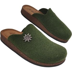 Primo Calzature Sabots alpins originaux, chaussons d'hiver pour homme et femme chauds, sabot tyrolien en laine cuite, 100 % fabriqué en Italie, Musc., 41 EU - Publicité Primo Calzature Sabots alpins originaux, chaussons d'hiver pour homme et femme chauds, sabot tyrolien en laine cuite, 100 % fabriqué en Italie, Musc., 41 EU - Publicité
