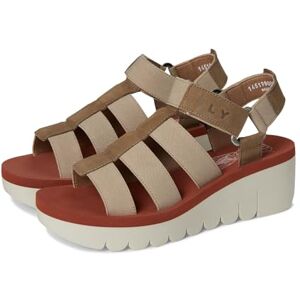 Fly London YOJI198FLY, Sandal Femme Chaussures, MILITARY/BEIGE/BRICK, 41 - Publicité Fly London YOJI198FLY, Sandal Femme Chaussures, MILITARY/BEIGE/BRICK, 41 - Publicité