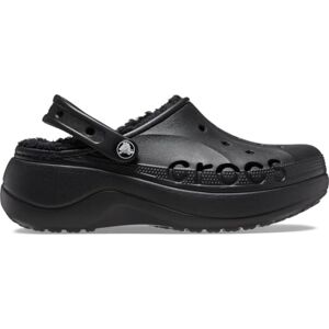 Crocs Baya Platform Lined Clog 34-35 EU Black - Publicité Crocs Baya Platform Lined Clog 34-35 EU Black - Publicité
