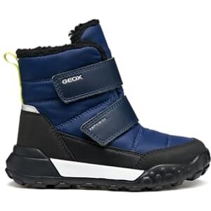 Geox J Trekkyup Boy B ABX Bottines à la Cheville, Bleu Marine/Citron Vert, 31 EU - Publicité Geox J Trekkyup Boy B ABX Bottines à la Cheville, Bleu Marine/Citron Vert, 31 EU - Publicité