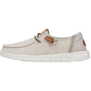 HEYDUDE Women Wendy Washed Cream Casual Moccasin 41 EU - Publicité HEYDUDE Women Wendy Washed Cream Casual Moccasin 41 EU - Publicité