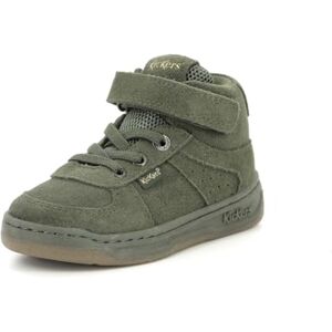 Kickers Kickalien, Sneakers Hautes Garçon, Kaki Jaune Taupe, 35 - Publicité Kickers Kickalien, Sneakers Hautes Garçon, Kaki Jaune Taupe, 35 - Publicité