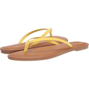 Amazon Essentials Sandale Tong Femme, Jaune Vif, 38.5 EU - Publicité Amazon Essentials Sandale Tong Femme, Jaune Vif, 38.5 EU - Publicité