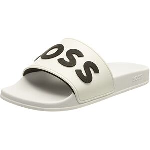 BOSS Kirk_Slid_rblg, Glisser aux Femmes, White100, 36 EU - Publicité BOSS Kirk_Slid_rblg, Glisser aux Femmes, White100, 36 EU - Publicité