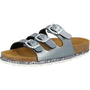 Lico Bioline Sensation, Mules, Gris (Anthrazit Anthrazit), 38 EU - Publicité Lico Bioline Sensation, Mules, Gris (Anthrazit Anthrazit), 38 EU - Publicité