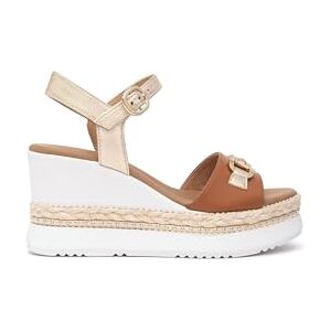 Nero Giardini E513552D Sandales Femme en Cuir Marron 39 EU - Publicité Nero Giardini E513552D Sandales Femme en Cuir Marron 39 EU - Publicité