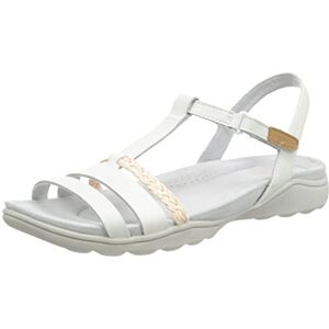 Clarks Amanda Tealite Womens White Leather, 3.5 - Publicité Clarks Amanda Tealite Womens White Leather, 3.5 - Publicité