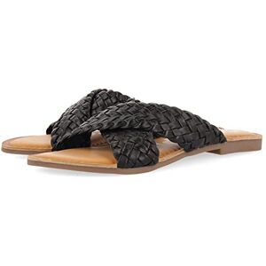GIOSEPPO Upala, Sandales plates pour femmes, Noir, 37 EU - Publicité GIOSEPPO Upala, Sandales plates pour femmes, Noir, 37 EU - Publicité
