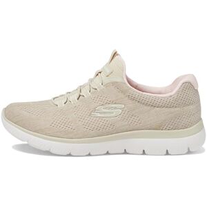 Skechers Femme Summits Fun Flare Espadrilles, Taupe Mesh/Light Pink Trim, 37.5 EU - Publicité Skechers Femme Summits Fun Flare Espadrilles, Taupe Mesh/Light Pink Trim, 37.5 EU - Publicité