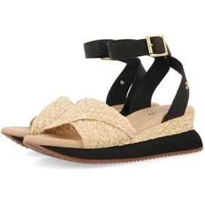 GIOSEPPO Mehama Sandales de sport pour femme Beige et noir, Noir, 37 EU - Publicité GIOSEPPO Mehama Sandales de sport pour femme Beige et noir, Noir, 37 EU - Publicité
