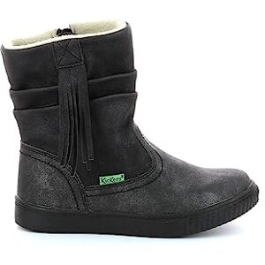 Kickers Rumby, Boots Fille, Noir Brillant, 31 - Publicité Kickers Rumby, Boots Fille, Noir Brillant, 31 - Publicité