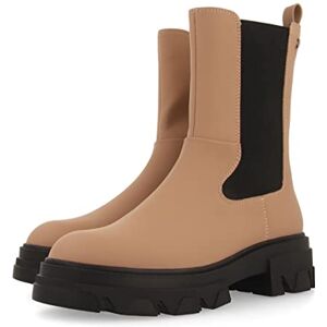 GIOSEPPO Bottines beige type chelsea à élastiques effet gommé et semelle track pour femme mullerthal - Publicité GIOSEPPO Bottines beige type chelsea à élastiques effet gommé et semelle track pour femme mullerthal - Publicité