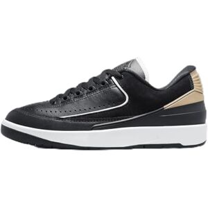 Nike Air Jordan 2 Retro Low Baskets pour femme, Noir métallisé doré cassé rouge Varsity, 38.5 EU - Publicité Nike Air Jordan 2 Retro Low Baskets pour femme, Noir métallisé doré cassé rouge Varsity, 38.5 EU - Publicité