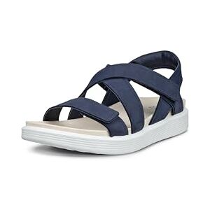 ECCO Sandales souples à lanières croisées pour femme, marine, 41 EU - Publicité ECCO Sandales souples à lanières croisées pour femme, marine, 41 EU - Publicité
