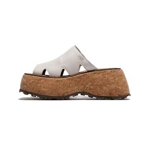 Fly London Femme CEIR280FLY Sandal, White, 41 EU - Publicité Fly London Femme CEIR280FLY Sandal, White, 41 EU - Publicité