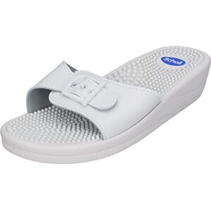 Scholl New Massage, Sandali Donna, Bianco, 37 EU - Publicité Scholl New Massage, Sandali Donna, Bianco, 37 EU - Publicité