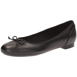 Clarks Femme Couture Bloom Ballerines Plates, Femme, Black Leather, 36 EU - Publicité Clarks Femme Couture Bloom Ballerines Plates, Femme, Black Leather, 36 EU - Publicité