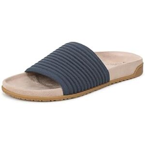 Vionic Sandales plates Evie Knit pour femme, Tricot denim foncé, 40.5 EU - Publicité Vionic Sandales plates Evie Knit pour femme, Tricot denim foncé, 40.5 EU - Publicité