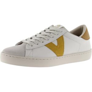 Victoria Basket Basse Unisexe Berlin Cuir & Pièces en Contraste & Bout en Croûte De Cuir 1126142 pour Adulte Mostaza 39 - Publicité Victoria Basket Basse Unisexe Berlin Cuir & Pièces en Contraste & Bout en Croûte De Cuir 1126142 pour Adulte Mostaza 39 - Publicité