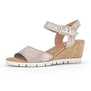 Gabor Femme Sandales, Dame Sandales compensées,Chaussures d'été,Confortables,Hautes,Beige (Muschel),41 EU / 7.5 UK - Publicité Gabor Femme Sandales, Dame Sandales compensées,Chaussures d'été,Confortables,Hautes,Beige (Muschel),41 EU / 7.5 UK - Publicité
