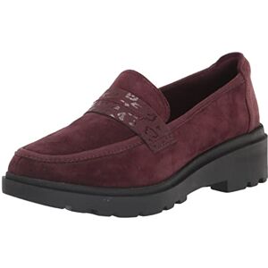 Clarks Femme Calla Ease Semelle de Mocassin, Burgundy Suede, 37.5 EU - Publicité Clarks Femme Calla Ease Semelle de Mocassin, Burgundy Suede, 37.5 EU - Publicité