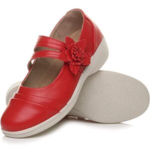 Ajvani Femmes Semelle antidérapante Large Talon compensé rembourré Chaussures de Confort Babies Pointure 5 38 - Publicité Ajvani Femmes Semelle antidérapante Large Talon compensé rembourré Chaussures de Confort Babies Pointure 5 38 - Publicité