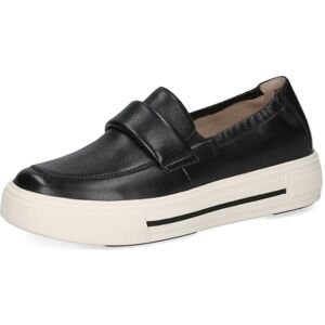 CAPRICE Baskets à Enfiler Femme en Cuir Plateforme, Noir (Black Nappa), 36 EU - Publicité CAPRICE Baskets à Enfiler Femme en Cuir Plateforme, Noir (Black Nappa), 36 EU - Publicité