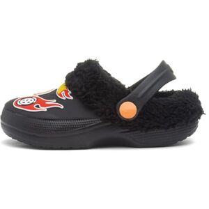 Hot Wheels Sabots pour garçons – Pantoufles doublées de fourrure avec sangle arrière – Chaussures confortables d'extérieur et d'intérieur pour tout-petits et enfants, Noir , 25 EU - Publicité Hot Wheels Sabots pour garçons – Pantoufles doublées de fourrure avec sangle arrière – Chaussures confortables d'extérieur et d'intérieur pour tout-petits et enfants, Noir , 25 EU - Publicité