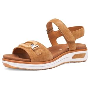 ARA Femme Limone Sandale, Caramel, 40 EU Large - Publicité ARA Femme Limone Sandale, Caramel, 40 EU Large - Publicité
