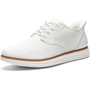 Bruno Marc Baskets Oxford Homme en Tricot Respirant Chaussures de Ville Décontractées pour Affaires et Quotidien,Size 47,Blanc,BMUMOX2415 - Publicité Bruno Marc Baskets Oxford Homme en Tricot Respirant Chaussures de Ville Décontractées pour Affaires et Quotidien,Size 47,Blanc,BMUMOX2415 - Publicité