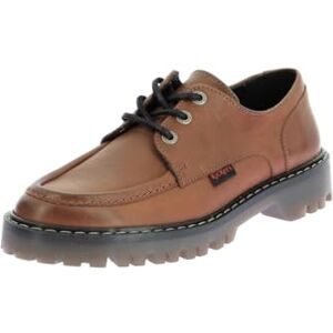 Kickers DECKLOWY,Derby Femme Camel, 36 EU - Publicité Kickers DECKLOWY,Derby Femme Camel, 36 EU - Publicité