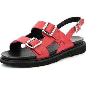 Kickers Neosummer, Sandales Femme, Rouge, 39 - Publicité Kickers Neosummer, Sandales Femme, Rouge, 39 - Publicité