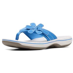 Clarks Femme Brinkley Flora Tongues, Bleu, 39 EU - Publicité Clarks Femme Brinkley Flora Tongues, Bleu, 39 EU - Publicité