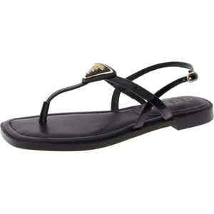 Guess Femme Rainey Sandale Plate, Noir 001, 36 EU - Publicité Guess Femme Rainey Sandale Plate, Noir 001, 36 EU - Publicité