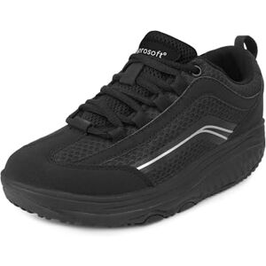 Aerosoft Chaussures à Lacets Confortables pour Homme et Femme Semelle intérieure Amovible en Mousse à mémoire de Forme, Noir, 41 EU - Publicité Aerosoft Chaussures à Lacets Confortables pour Homme et Femme Semelle intérieure Amovible en Mousse à mémoire de Forme, Noir, 41 EU - Publicité