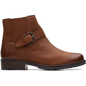 Clarks Bottes tendance Clarkwell Strap pour femme, tan foncé, 38 EU - Publicité Clarks Bottes tendance Clarkwell Strap pour femme, tan foncé, 38 EU - Publicité