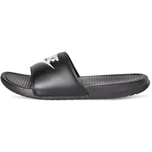 Nike Benassi Tongs Homme Noir (Black/White) 41 - Publicité Nike Benassi Tongs Homme Noir (Black/White) 41 - Publicité