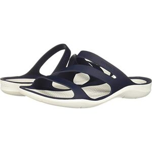 Crocs Femme Swiftwater Sandal W Sandales, Navy/White, 34/35 EU - Publicité Crocs Femme Swiftwater Sandal W Sandales, Navy/White, 34/35 EU - Publicité